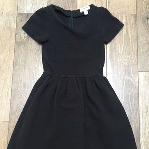Anthropologie dress black